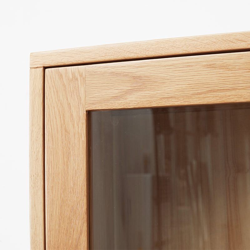 Chic FAS-Graded American Oak Bookcase Modular Display Shelf & Storage Multiple Color
