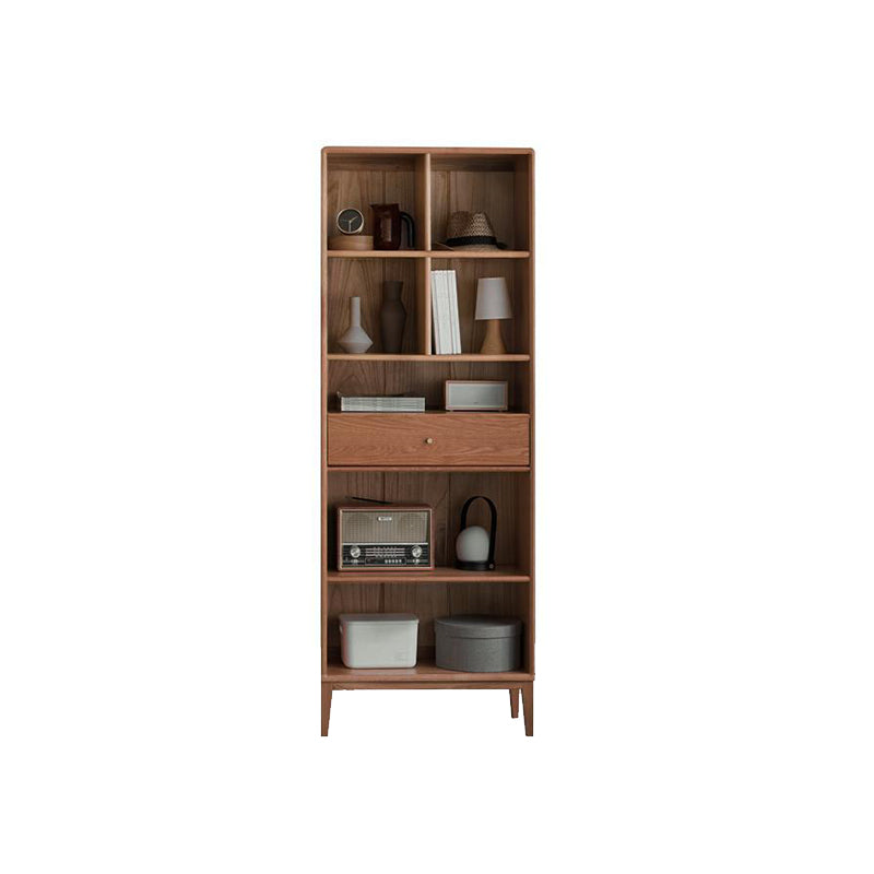 Carol FAS-Graded Solid American Oak Wood Bookcase Display Shelf & Storage Multiple Size