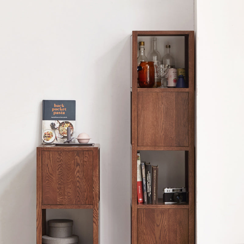 Sidney 1.01m/1.67m FAS-Graded Solid American Oak Wood Floor Bookcase Bookshelf/Storage Rack
