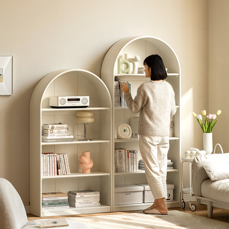 Janet FAS-Graded Solid Liriodendron Wood Bookcase Bookshelf/Storage Rack Multiple Size
