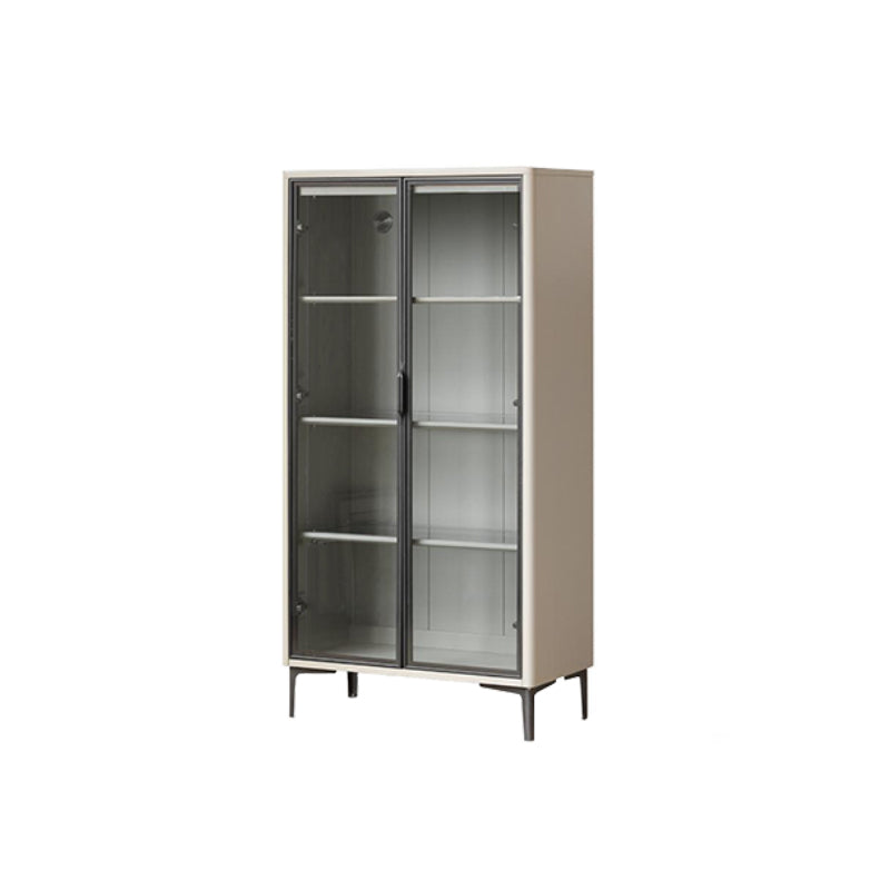 Kyle FAS-Graded Solid Liriodendron Wood Wine Cabinet/Bookcase Display Shelf & Storage