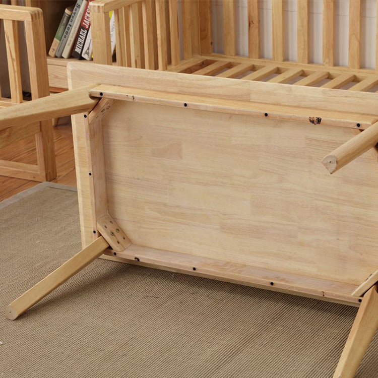 Wood Coffee Table with 4 legs/Timber/Solid Wood