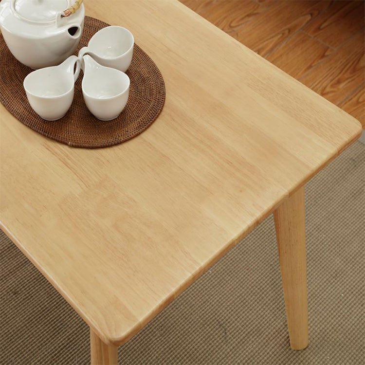 Wood Coffee Table with 4 legs/Timber/Solid Wood