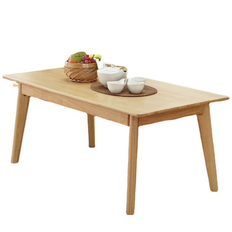 Wood Coffee Table with 4 legs/Timber/Solid Wood