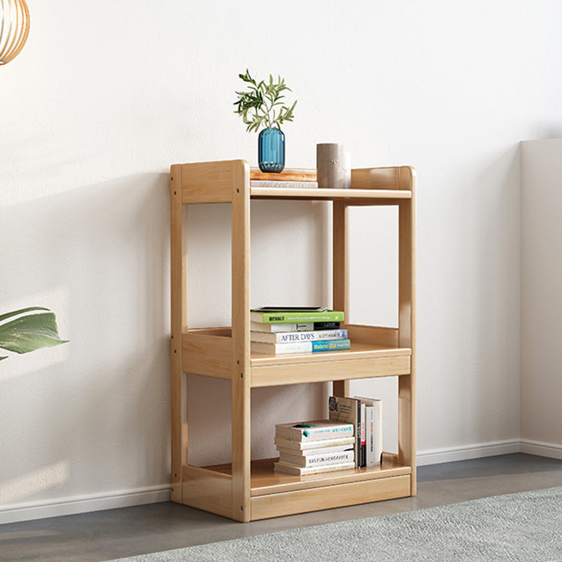 Solid Wood Book Shelf/ Bookcase/Showcase/Natural Wood Color