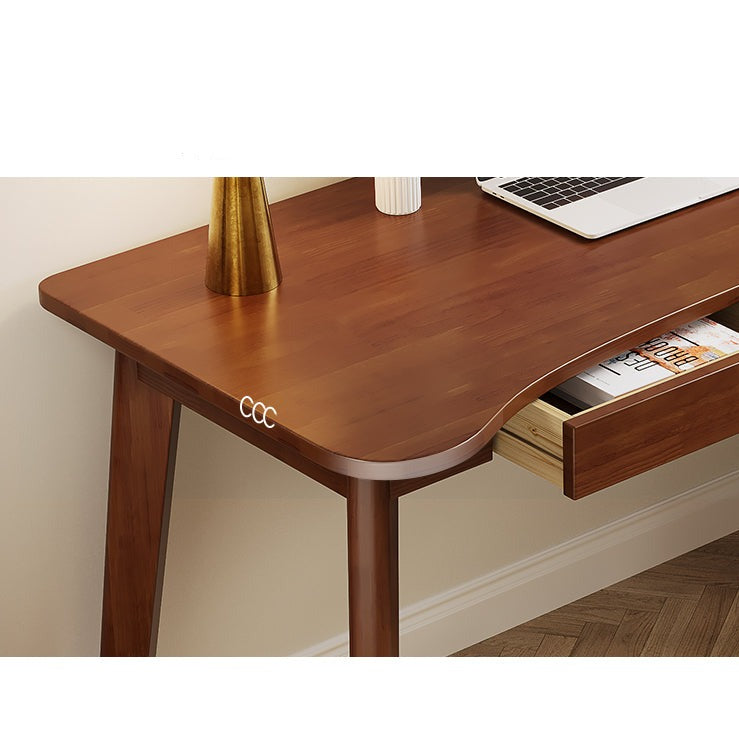Walnut Draylen Study Desk and Pier Chair Set