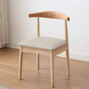 Natural Trejan Study Desk and Leo Chairs Set