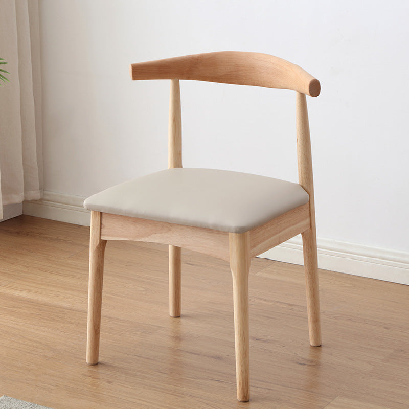 Natural Trejan Study Desk and Leo Chairs Set