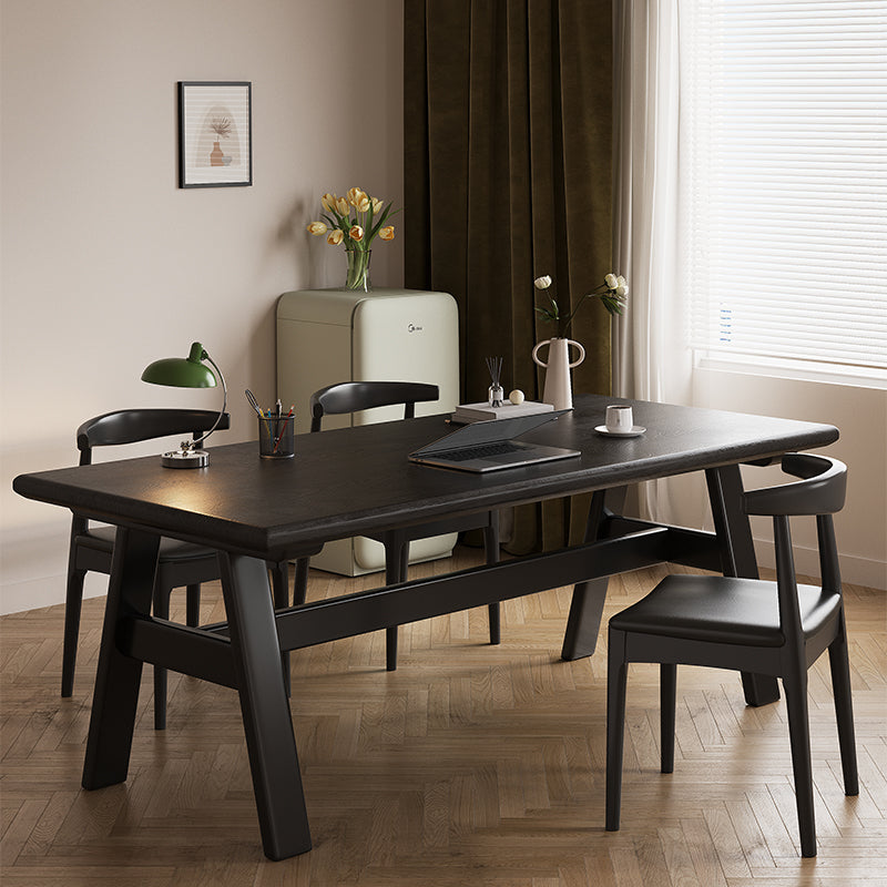 Nangle Minimalist Multi-Purpose Solid Timber Study Desk 180cm/200cm