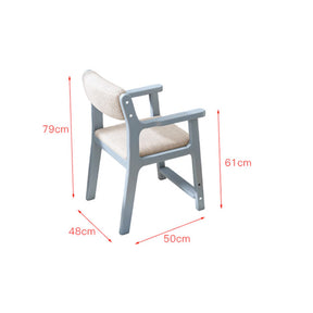 Blue Bahid Study Desk and Sinoa Chair Set