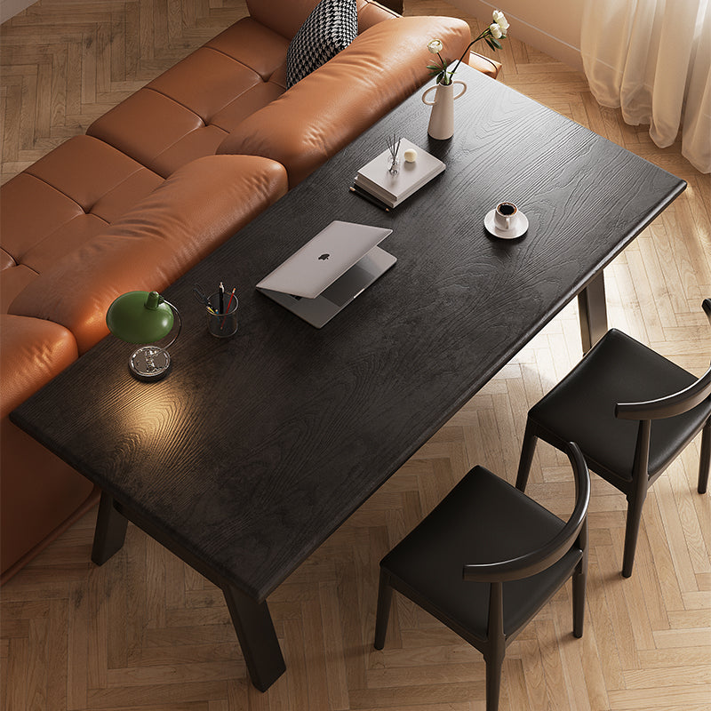 Nangle Minimalist Multi-Purpose Solid Timber Study Desk 180cm/200cm
