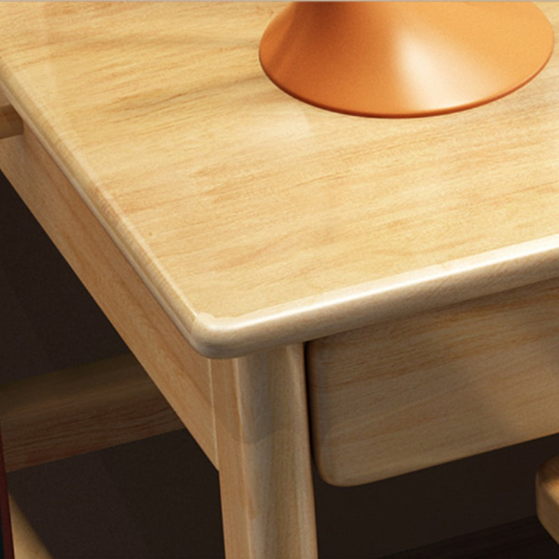 Natural Blythe Study Desk and Selee Chair Set