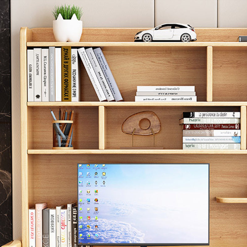Natural Bahid Study Desk and Pier Chair Set