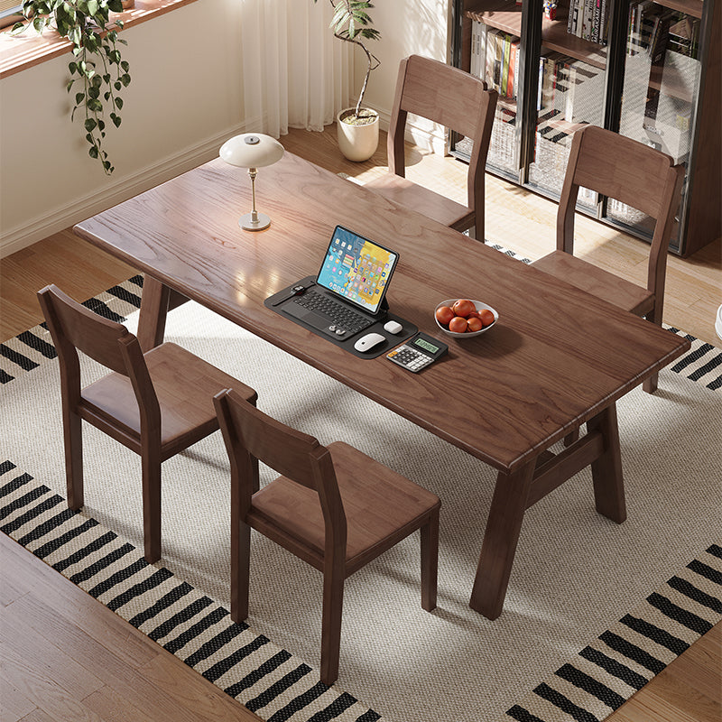 Nangle Minimalist Multi-Purpose Solid Timber Study Desk 180cm/200cm