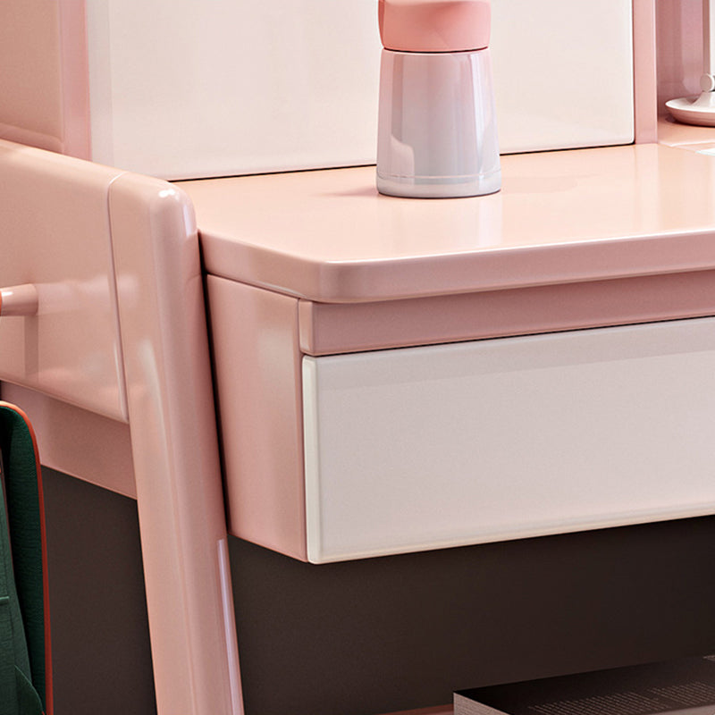 Pink Stanselly Study Desk and Adjustable Chair  set