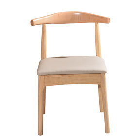 Natural Dalenna Study Desk and Leo Chairs Set
