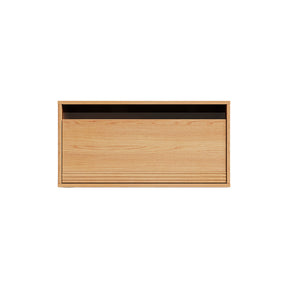 Mario Floor-standing Modular Storage Cabinet Chest Set for Home Natural Wood Color