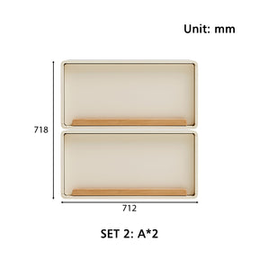 Giselle Floor-standing Modular Storage Cabinet Chest Set for Home Multiple Size