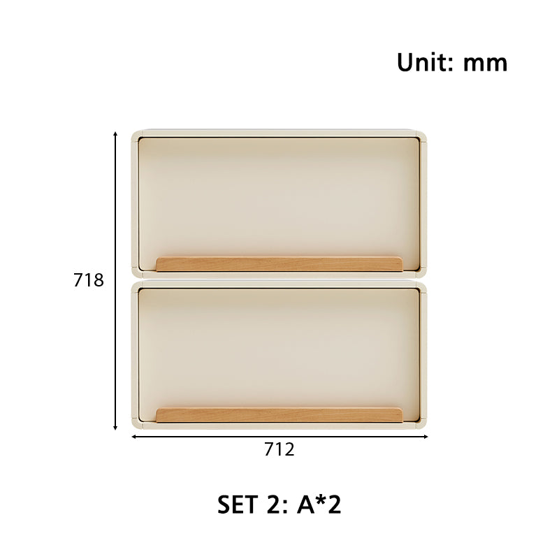 Giselle Floor-standing Modular Storage Cabinet Chest Set for Home Multiple Size
