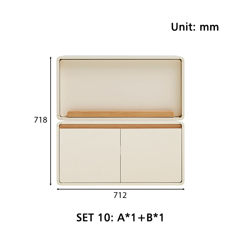 Giselle Floor-standing Modular Storage Cabinet Chest Set for Home Multiple Size