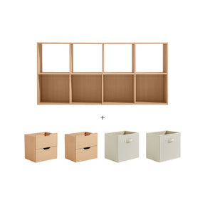 Hunter Bookcase/Bookshelf/Cabinet Display Shelf & Storage Multiple Model