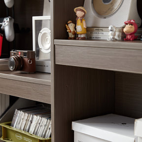 Horatio Bookcase/Bookshelf/Cabinet Display Shelf & Storage Multiple Color
