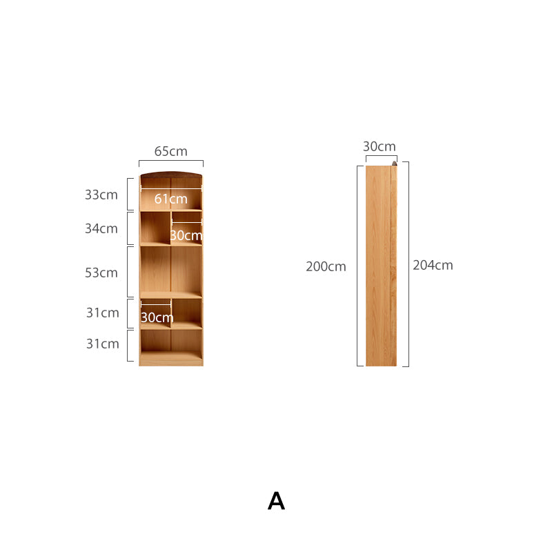 Alexis 1.0m/1.2m Extendable Study Desk/Computer Table with Bookcase/Cabinet