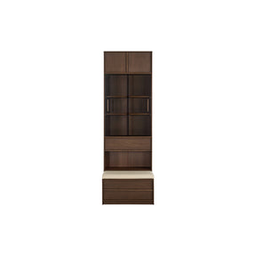 Brooke Floor-standing Bookcase Modular Display Shelf & Storage With Seat/Drawer Multiple Size