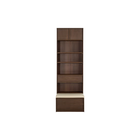 Brooke Floor-standing Bookcase Modular Display Shelf & Storage With Seat/Drawer Multiple Size