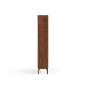 Angela 0.6m/0.8m Rubberwood Flip-door Bookcase Bookshelf/Storage Rack Multiple Color