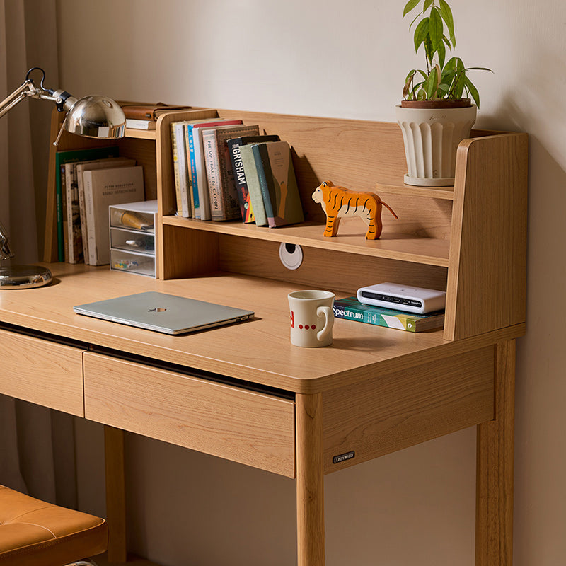 Fergus 80cm/100cm/120cm Single Study/Office Desk/Table Set With Drawer/Bookcase/Chair For Study Room