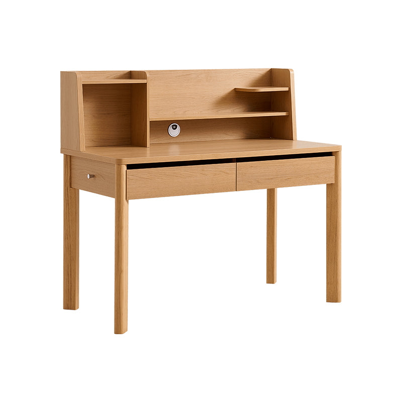 Fergus 80cm/100cm/120cm Single Study/Office Desk/Table Set With Drawer/Bookcase/Chair For Study Room