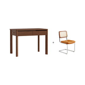 Fergus 80cm/100cm/120cm Single Study/Office Desk/Table Set With Drawer/Bookcase/Chair For Study Room