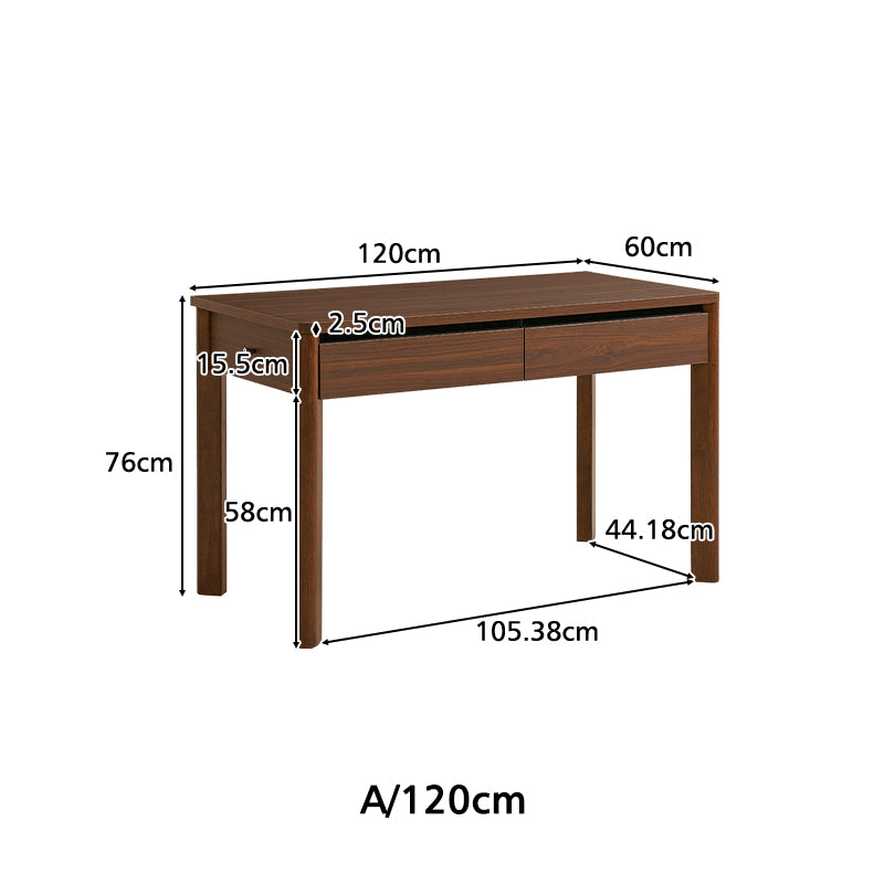 Fergus 80cm/100cm/120cm Single Study/Office Desk/Table Set With Drawer/Bookcase/Chair For Study Room