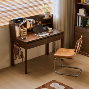 Fergus 80cm/100cm/120cm Single Study/Office Desk/Table Set With Drawer/Bookcase/Chair For Study Room