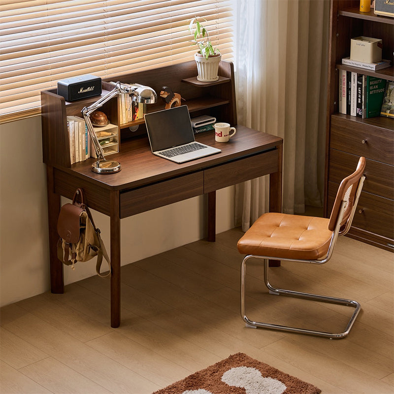 Fergus 80cm/100cm/120cm Single Study/Office Desk/Table Set With Drawer/Bookcase/Chair For Study Room