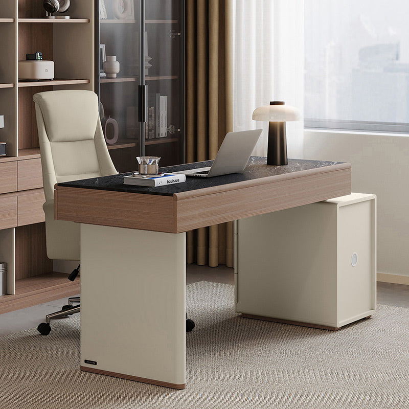 Jerome 120cm/140cm Office Desk/Computer Table Set With Drawer/Ceramic