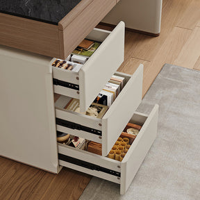 Jerome 120cm/140cm Office Desk/Computer Table Set With Drawer/Ceramic