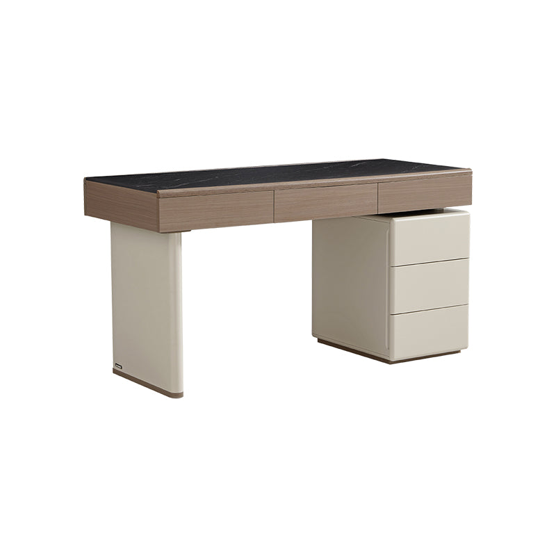 Jerome 120cm/140cm Office Desk/Computer Table Set With Drawer/Ceramic