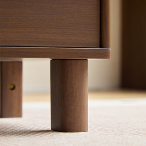 Kendall 120cm/140cm Single Office Desk/Computer Table With Cabinet/Bookcase/Drawer Walnut Color
