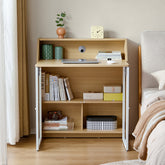 Magnus 83cm Iron Leg Folding Study Desk/Computer Table With Storage