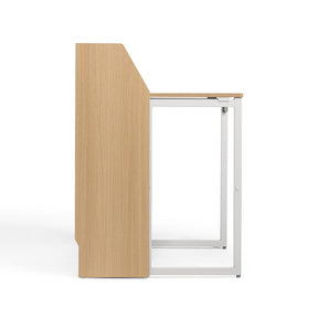 Magnus 83cm Iron Leg Folding Study Desk/Computer Table With Storage