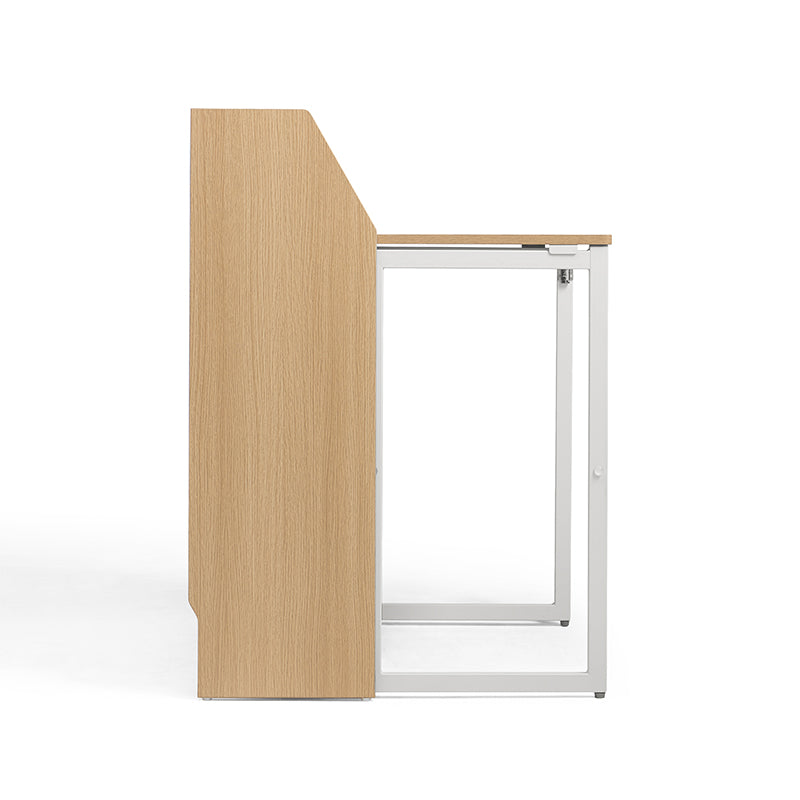 Magnus 83cm Iron Leg Folding Study Desk/Computer Table With Storage