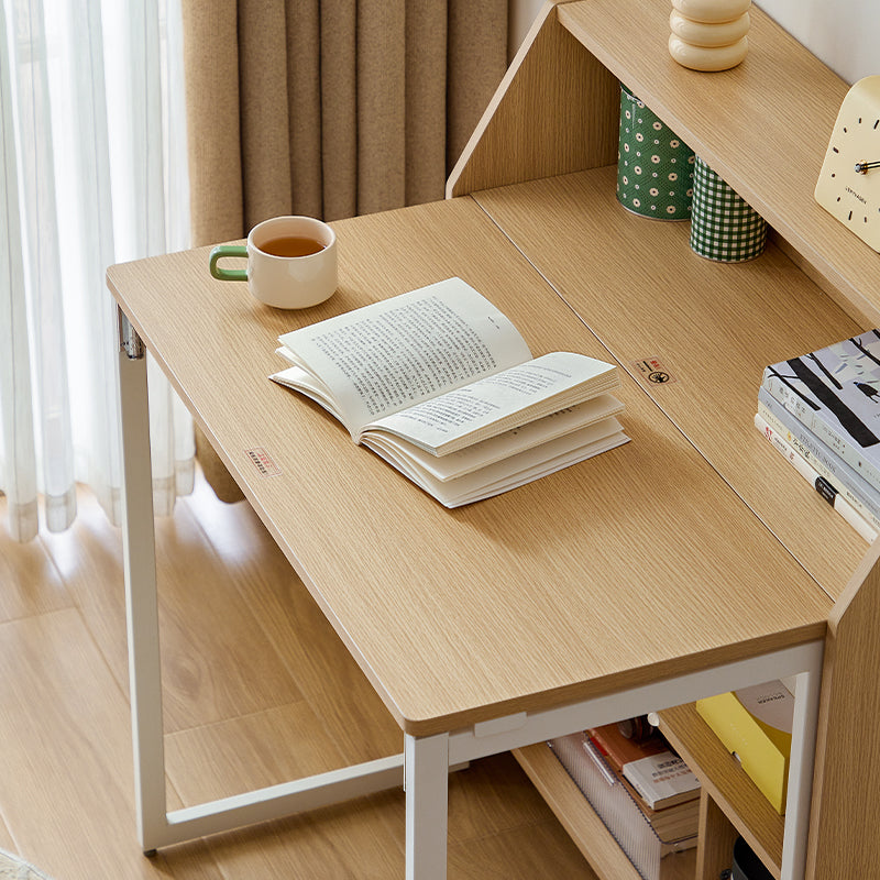 Magnus 83cm Iron Leg Folding Study Desk/Computer Table With Storage