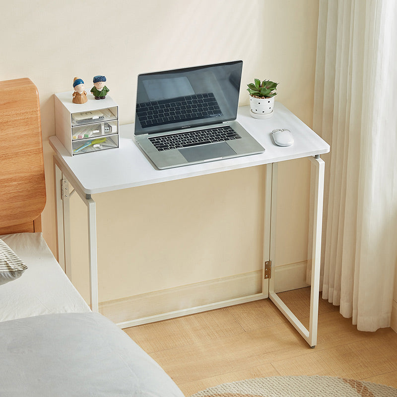 Malachi 80cm/100cm Iron Frame Folding Study Desk/Computer Table Multiple Color