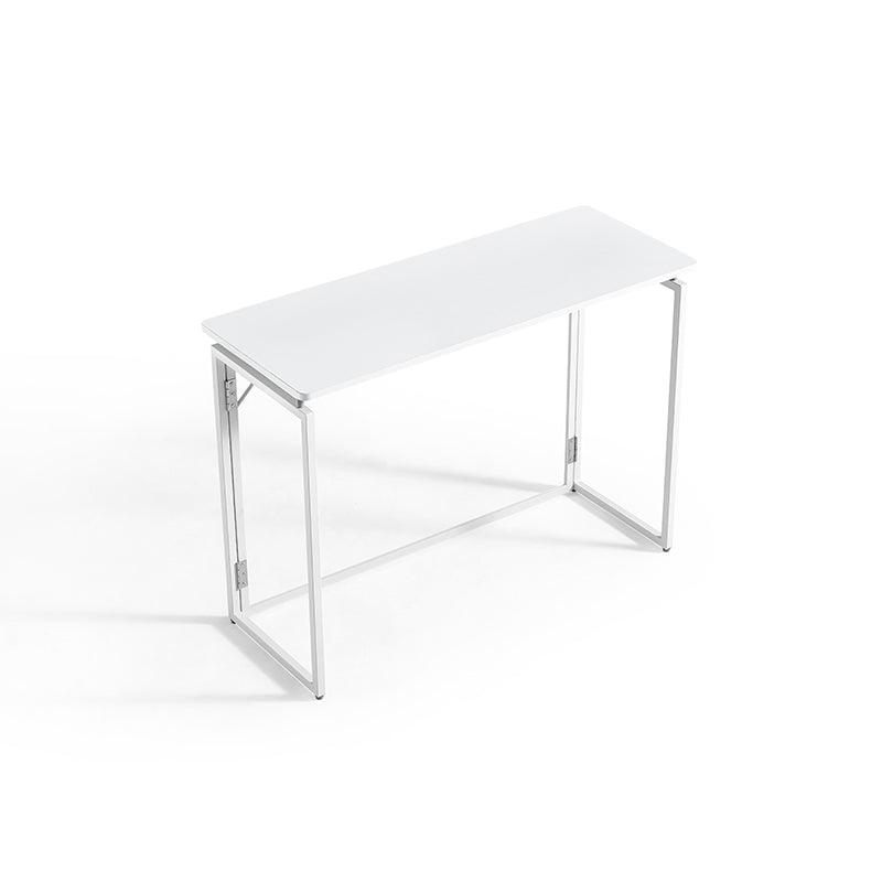 Malachi 80cm/100cm Iron Frame Folding Study Desk/Computer Table Multiple Color