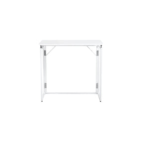Malachi 80cm/100cm Iron Frame Folding Study Desk/Computer Table Multiple Color