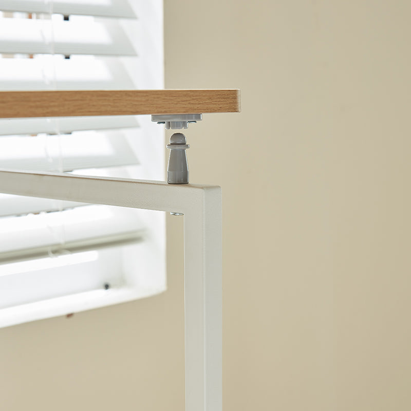 Malachi 80cm/100cm Iron Frame Folding Study Desk/Computer Table Multiple Color