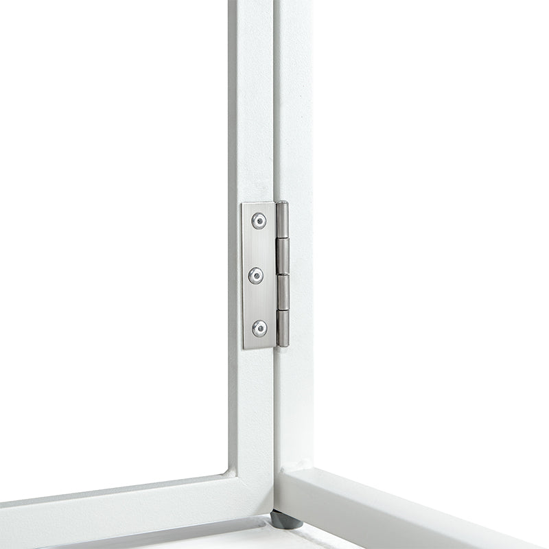 Malachi 80cm/100cm Iron Frame Folding Study Desk/Computer Table Multiple Color