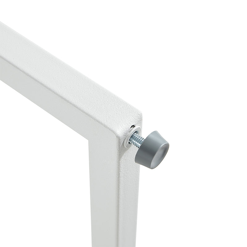 Malachi 80cm/100cm Iron Frame Folding Study Desk/Computer Table Multiple Color